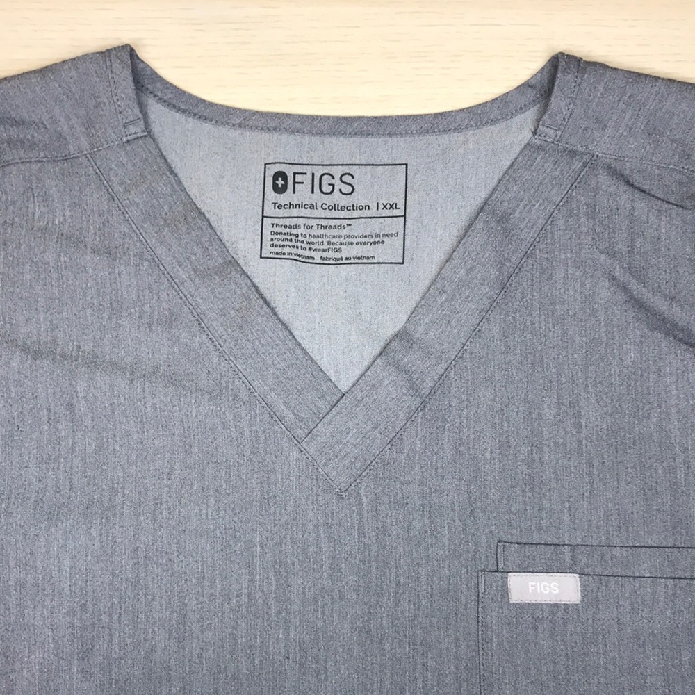 Figs Gray Men's Set